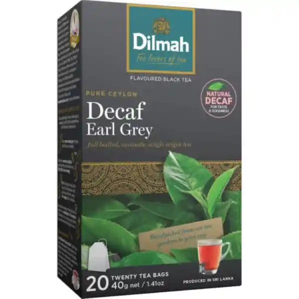 Dilmah té Descafeinado Earl Grey