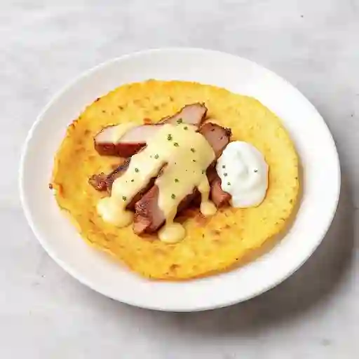 Cachapa Chuleta Ahumada + Queso De Mano