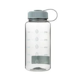 Miniso Botella de Plástico de Agua Fría Con Asa Cool Blanco