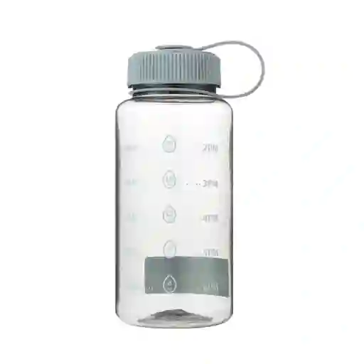 Miniso Botella de Plástico de Agua Fría Con Asa Cool Blanco
