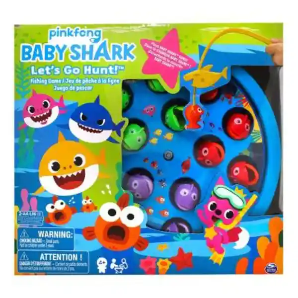 Baby Shark Spin Master Juguete Pinkfong Fishing Game 6054916