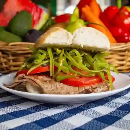 Sánguche de churrasco