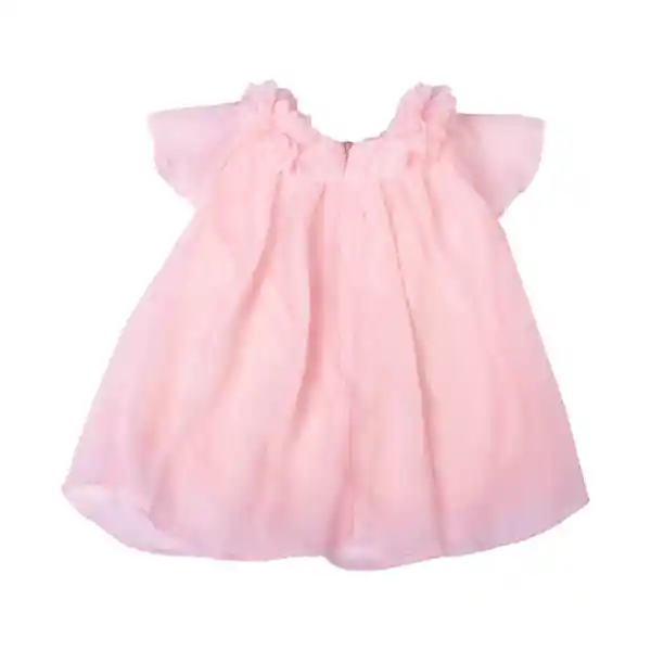 Vestido Bebe Niña Rosado Pillin 12 M