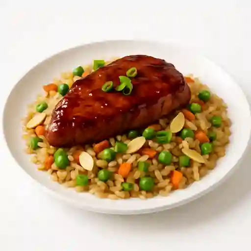 Carne Chiten con Arroz Chaufan