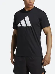 Adidas Polera H Tr-Es Fr L Negro Talla S Ib8273