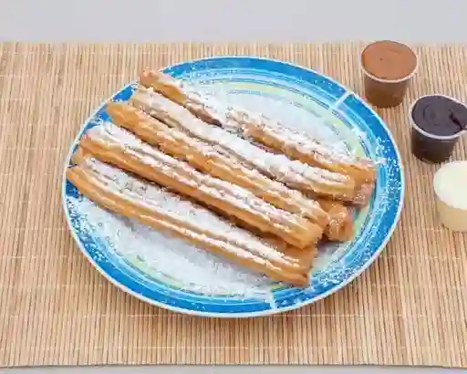 6 Churros Azucarados