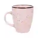 Tazón Cerámica Stoneware Rústico Rosa 350 mL Casaideas