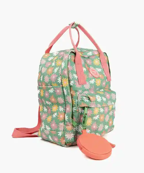 Lounge Mochila Monedero Flores