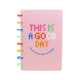 Miniso Cuaderno de Espiral Rainbow Series