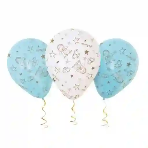 Globo Látex mi Bautizo