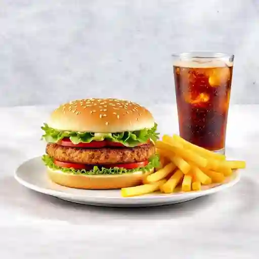 Combo Veggie Burguer