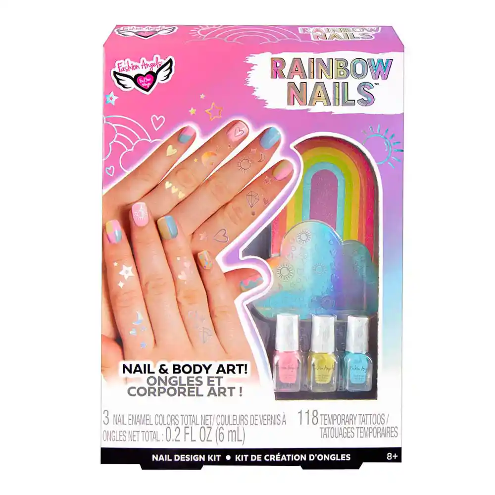 Fashion Angels Nail&body Art! Rainbow Nail Design Kit