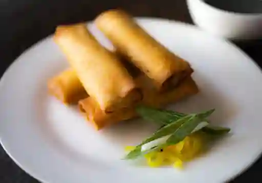 Arrollado de primavera vegetariano