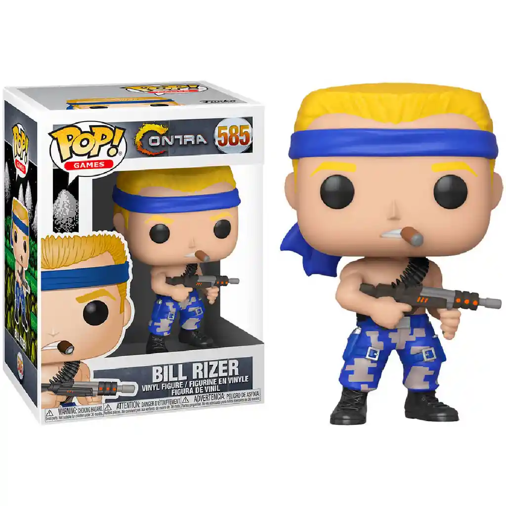 Funko Pop Figura Coleccionable Games Contra Bill 585