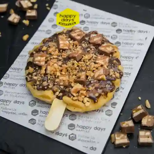 Waffle Pop Snickers Addict