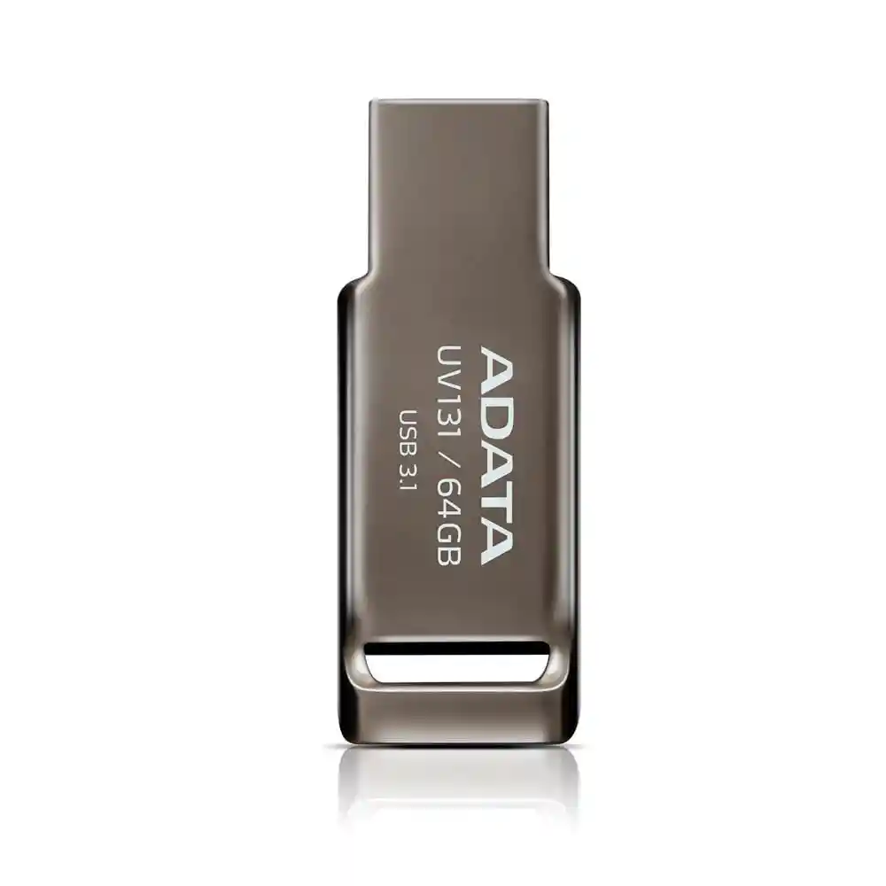 Adata Flash Drive 64Gb 3.0 Gris UV131-64G-RGY