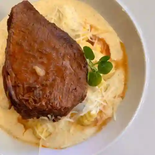 Ñoquis a la huancaína