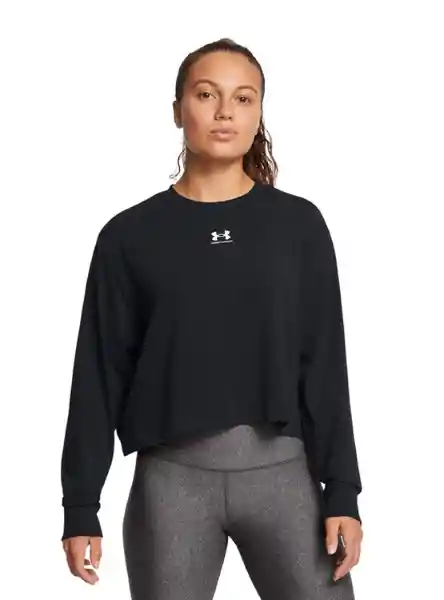 Under Armour Polera Manga Larga Ua Rval Negro S 1389282001