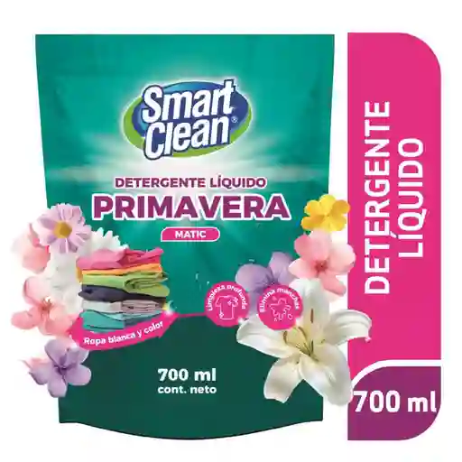 Smart Clean Detergente Líquido Matic Primavera