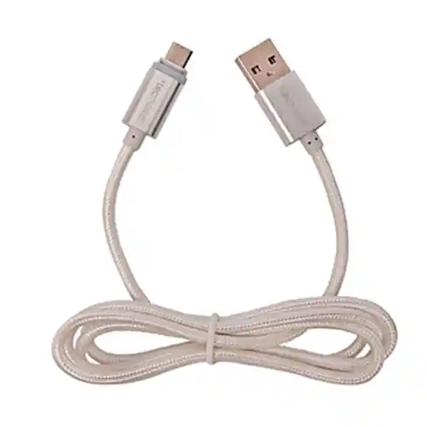 Tecmaster Cable Micro Usb 2.1a Led Silver TM-CB-M10S