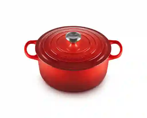Olla Cocotte Redonda Cereza 5.3 L 26 cm Le Creuset
