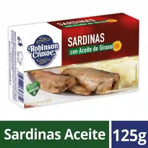 Sardinas Aceite de Girasol Rc