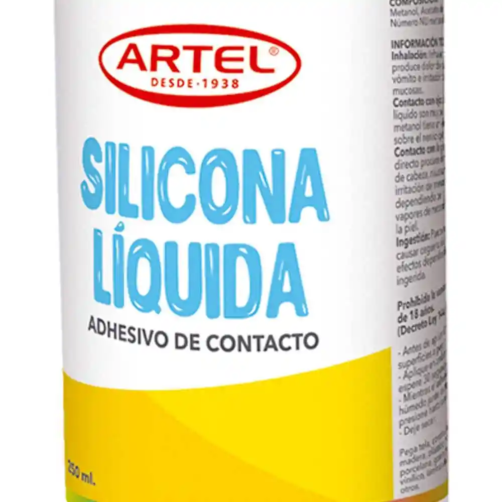 Artel Silicona Liquida 250Ml.