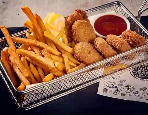 Papas y Nuggets