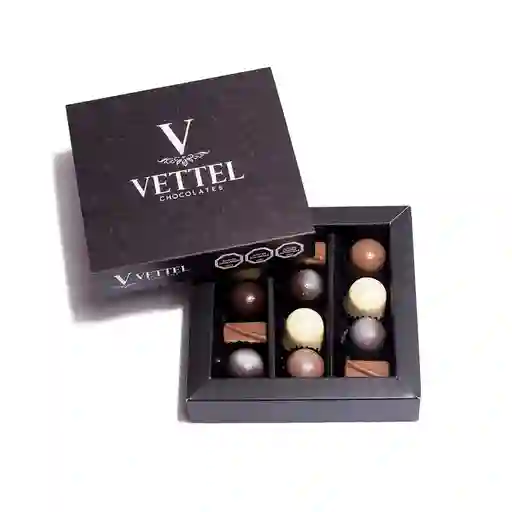 Caja Bombones Premium Belga 12 Unidades.