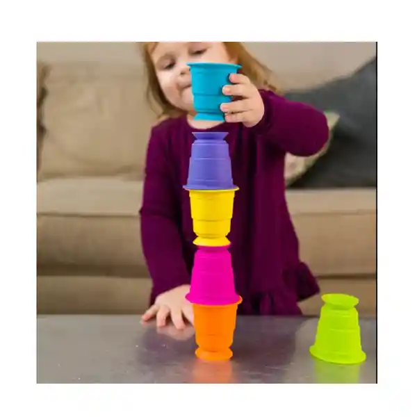 Kupz Juguete Vasos de Construcción Suction