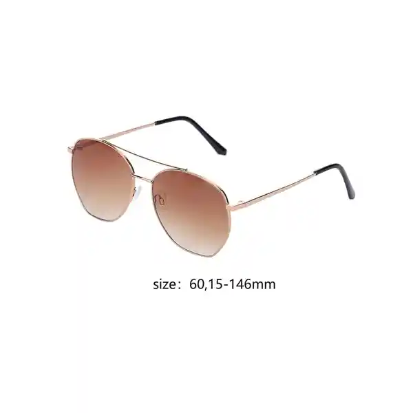 Lentes de Sol Para Mujer Multilaterales Doble Haz Miniso