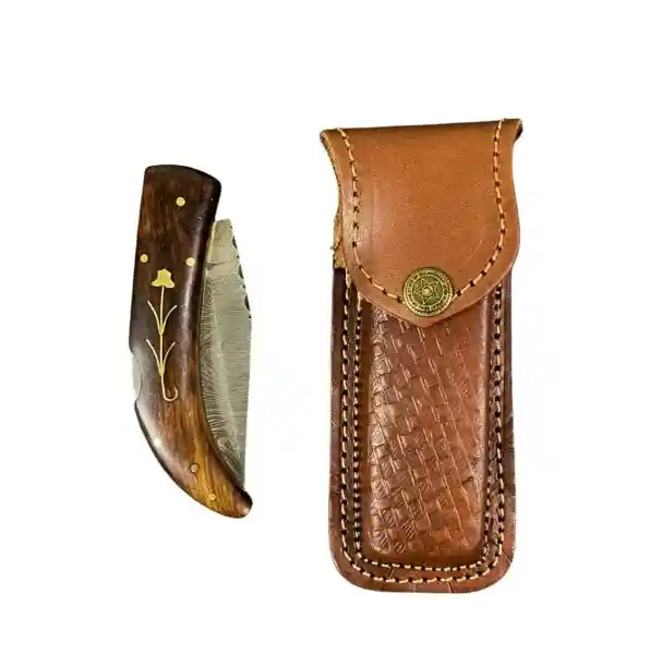 Navaja Damasco Petrohué 20cm