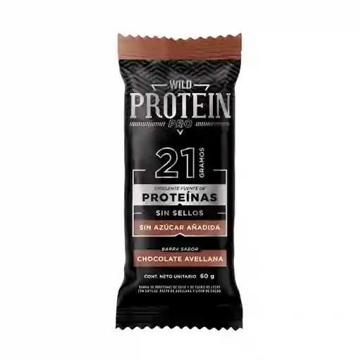 Wild Protein Snack Barra Pro Chocolate Avellana
