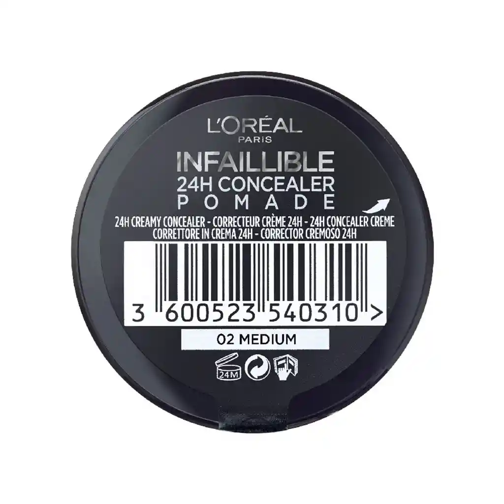 Infalible Loreal Correctorconcealer Color Light Medium