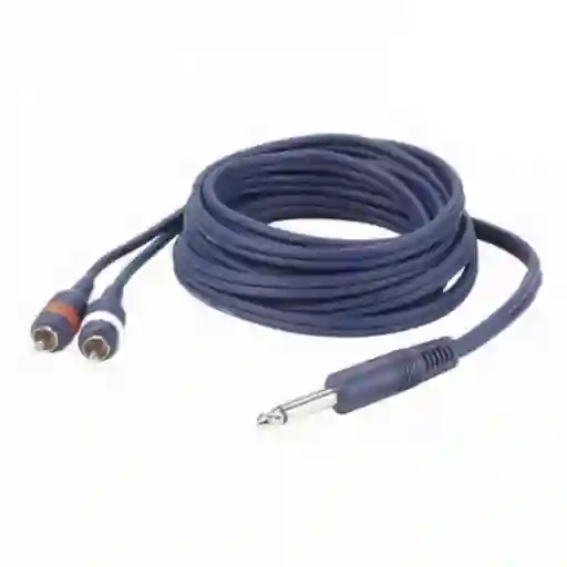 DAP FL33 - mono Jack to 2 RCA male L/R 1,5 m