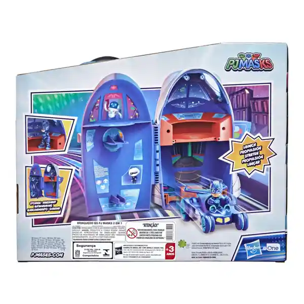 pj masks set cuArtel general 2 en 1 connor