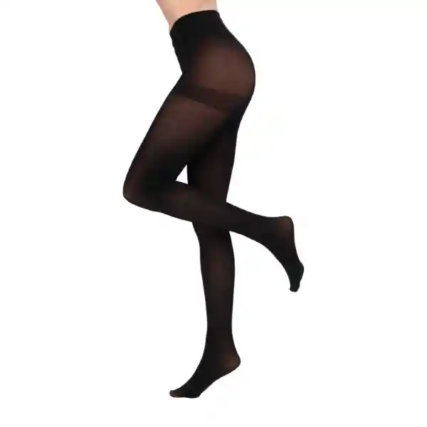 Panty Microfibra 80 Negro Talla 3.4 Caffarena