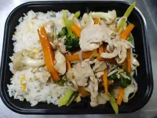 Colación-Chapsui de Pollo con Acompañamiento