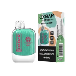 Oxbar Vaporizador Menta Limón 8000 Puffs 5%