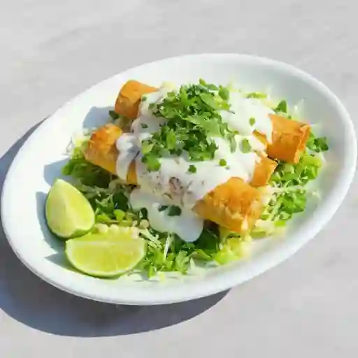 Tacos dorado de carnitas