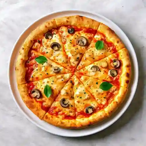 Pizza Pollo Crema Grande