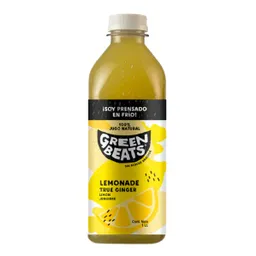 Green Beats Jugo Lemonade True Ginger