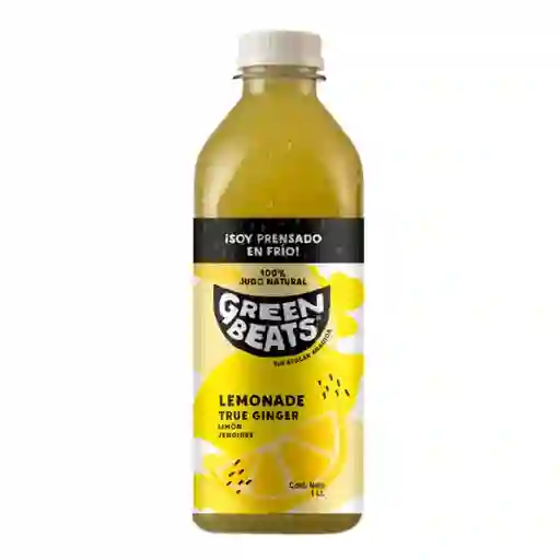 Green Beats Jugo Lemonade True Ginger