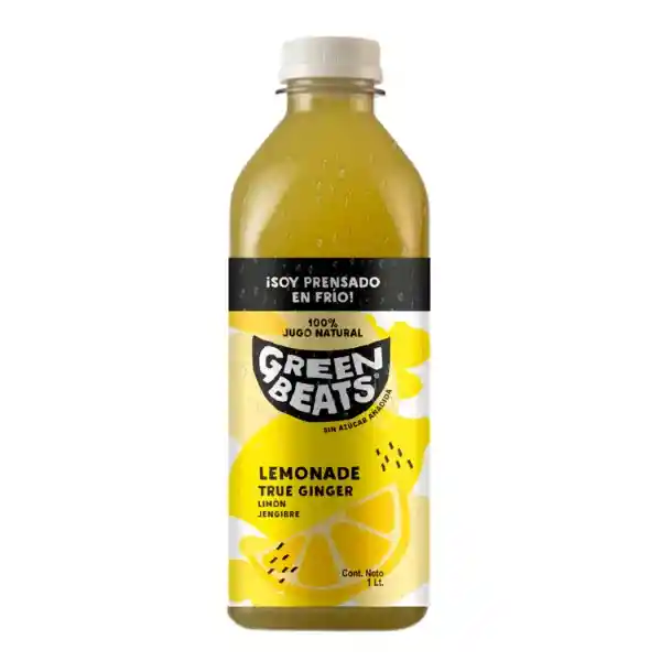 Green Beats Jugo Lemonade True Ginger