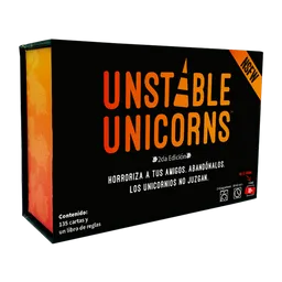 Unstable Unicorns Juego de Mesa Nsfw Español