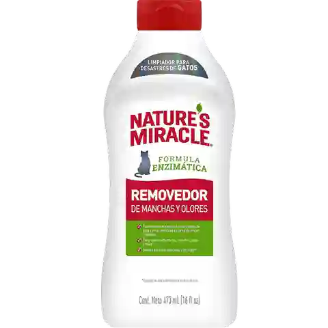 Natures Miracle Removedor de Olores y Manchas Stain Gato