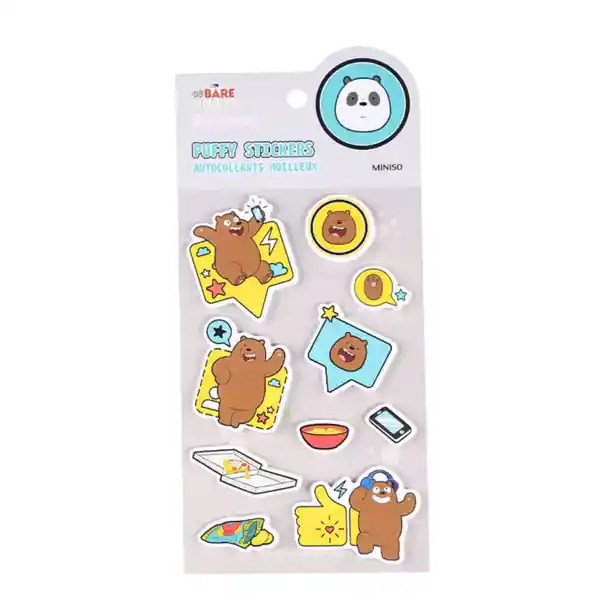 Plantilla de Stickers Miniso