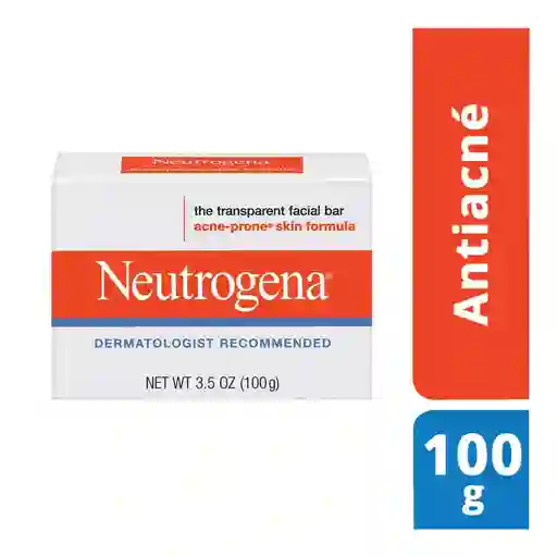 Neutrogena Jabón Facial Antiacné en Barra