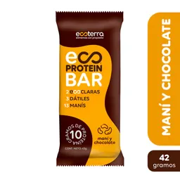 Ecoterra Barra Maní y Chocolate