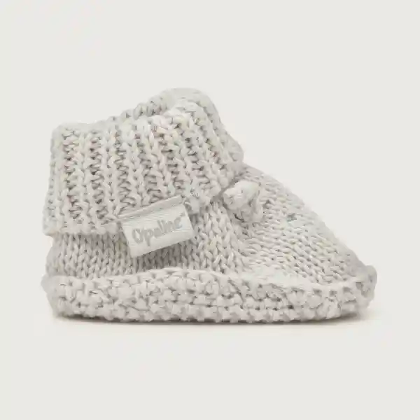 Pantuflas de Bebé Niño Gris Opaline